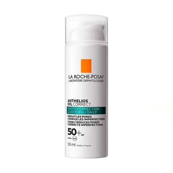 La Roche-Posay Anthelios Oil Correct SPF 50+ матирующий солнцезащитный крем для лица, 50 мл 5966 фото