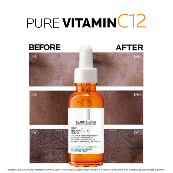 La Roche-Posay Pure Vitamin C12 &ndash; антивозрастная сыворотка из 12% витамина C для чувствительной кожи 30ml 5726 фото