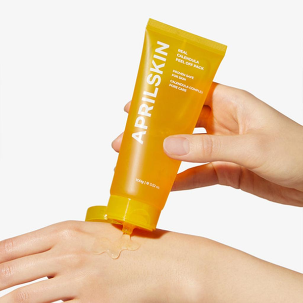 Aprilskin Real Calendula Peel Off Pack &mdash; маска-пілінг з календулою та кислотами, 100 г 5741 фото