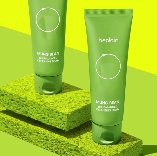 Beplain Mung Bean Cleansing Foam &ndash; нежная пенка для глубокой очистки, 80 мл Mung Bean фото