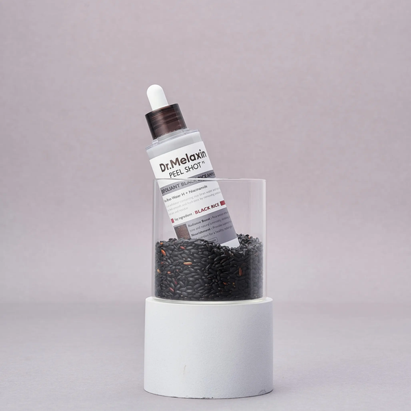 Dr.Melaxin PEEL SHOT Exfoliating Black Rice Ampoule - Ампула для лица с чёрным рисом и кислотами - 80мл 5746 фото
