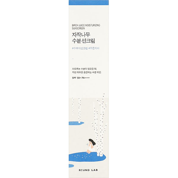 Round Lab Birch Juice Moisturizing Sunscreen SPF50+ PA++++ &mdash; солнцезащитный крем для лица с берёзовым соком, 50ml 5951 фото